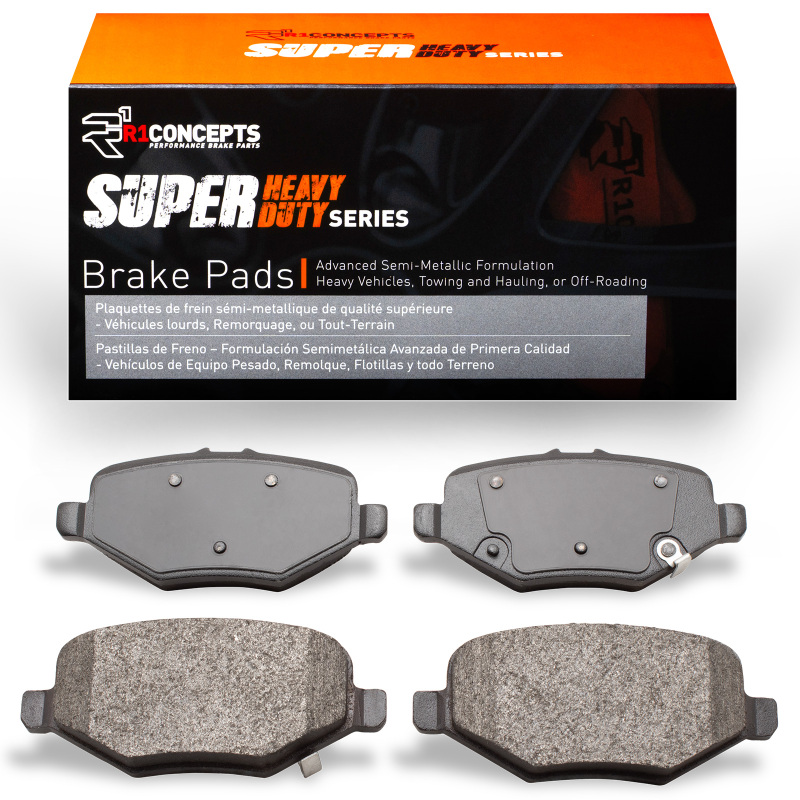 Lincoln MKT Brake Pads - Rear - R1 Concepts - Super Duty - `13-`19